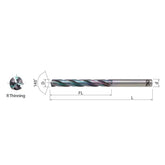 Advanced Performance High Feed 3-Flute Carbide Drills ADO-TRS-5D D3.000-7.400 - Big-tools Industrial Supply Tools for Metal Cutting